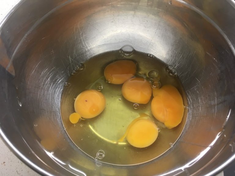 Batir huevos