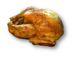 - 1 pavo limpio (aproximadamente 4-5 kg) - 4 litros de agua (para la salmuera) - 1 taza de sal gruesa - ½ taza de azúcar (opcional) - 2 dientes de ajo - 1 cucharadita de romero seco - 1 cucharadita de tomillo seco - ½ cucharadita de pimienta negra molida - 4 cucharadas de aceite de oliva virgen extra - ½ vaso de brandy - 1 vaso de vino blanco - ½ vaso de agua - 2 hojas de laurel - 6 orejones (opcional, para la guarnición) - 6 ciruelas pasas (opcional, para la guarnición) - Puré de manzanas (opcional, como acompañamiento) - Copos de patata (para espesar la salsa) - Caldo de pollo (cantidad necesaria para la salsa) - Perejil fresco (opcional, para decorar)